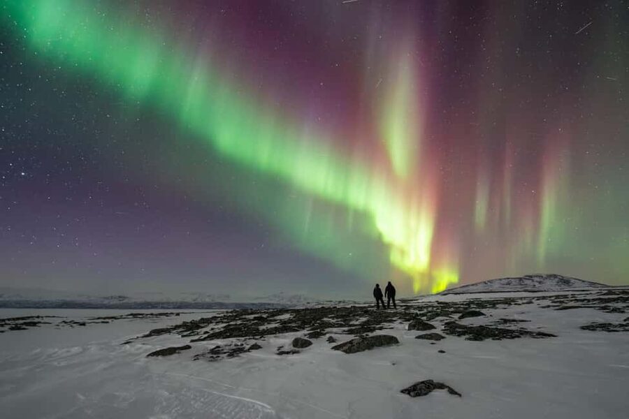 Abisko: Aurora Car Chasing Tour with Photographer - Inside the small car group