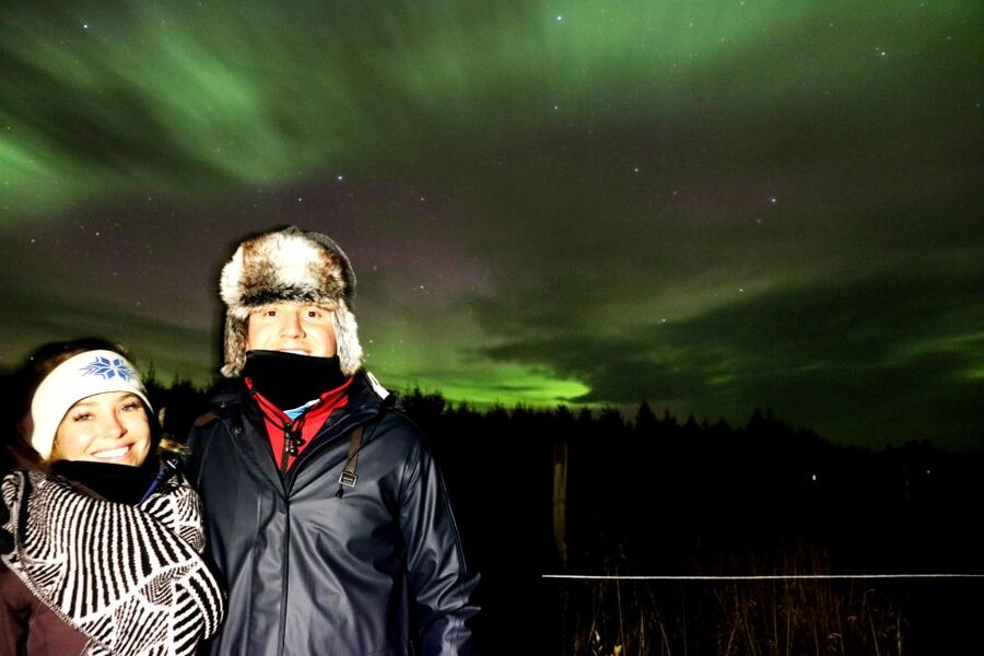 Akureyri: Hunt for the Northern Lights Photography Tour - Hunting the aurora around Lake Mývatn