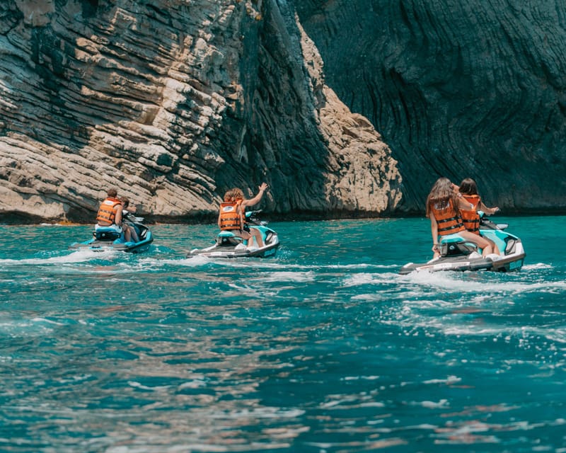 Alcudia: JetSki Tour Coll Baix beach & Caves (free Photos) - Is $234 good value for two people?