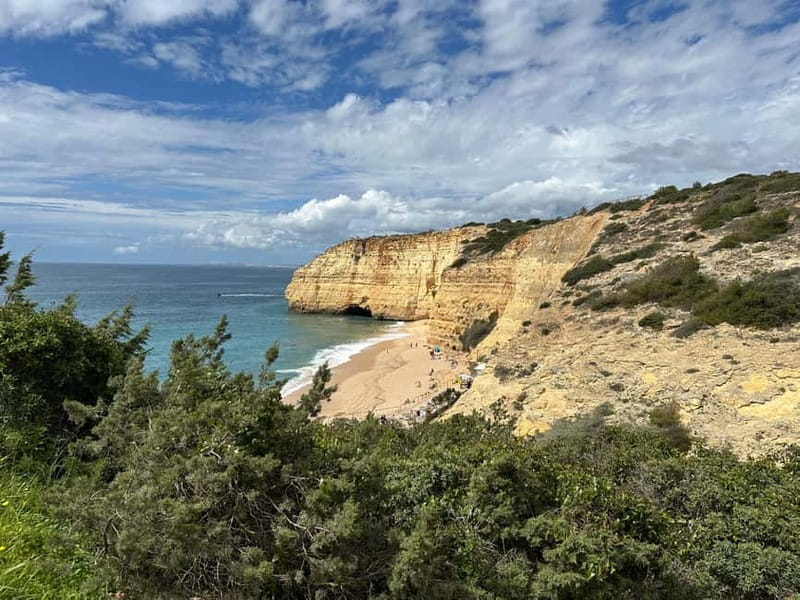 Algarve: 7 Seven Hanging Valley Hike Tour- Photos & Transfer - Carvalho Beach from above