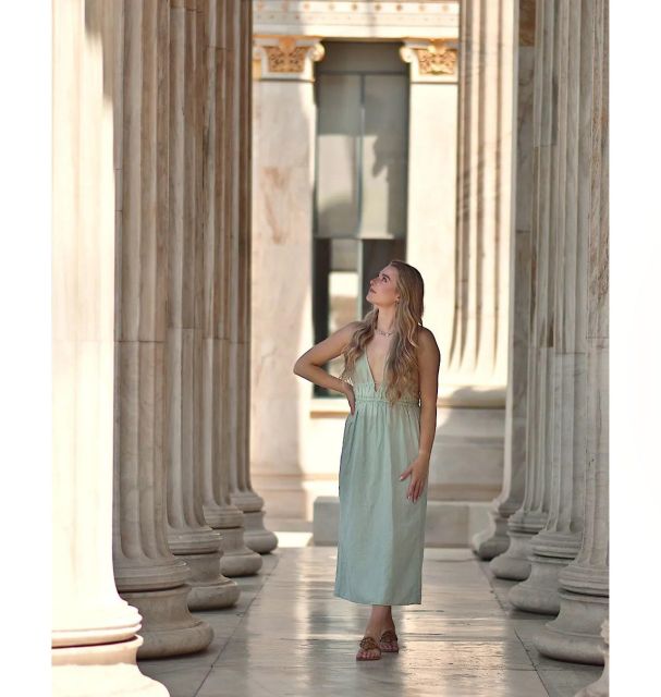 Ancient Greece Photoshoot - Meeting at Panepistimiou Metro Station