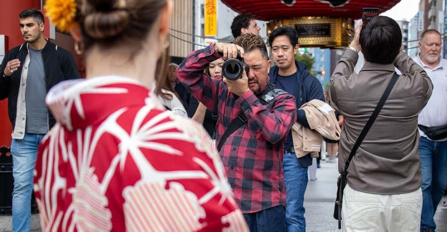 Asakusa Kimono Photography Tour - Meeting beside Tobu Asakusa Station