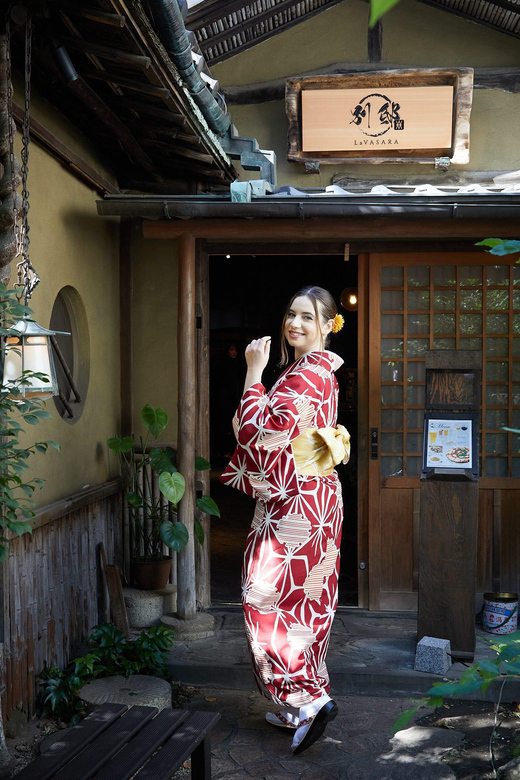 Asakusa Kimono Photography Tour - A thoughtful choice for first-time kimono wearers