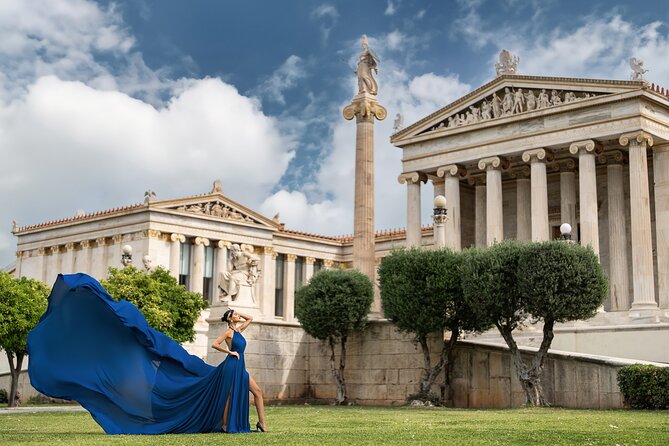 Athens: Flying Dress Photoshoot "Marilyn Package" - What the package includes for $720.95