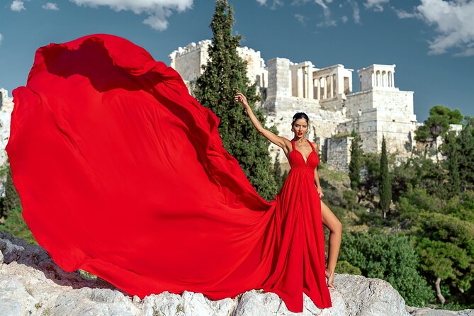 Athens: Flying Dress Photoshoot "Marilyn Package" - Timing, weather, and cancellation