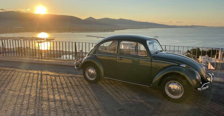 Athens: Riviera Photo Tour in a Vintage Volkswagen Beetle - Meeting at Fix station