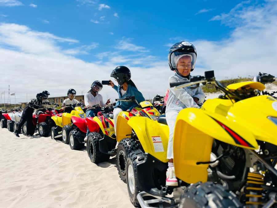 ATV Atlantis dunes: PHOTOSHOOT & VIDEOS - The safety briefing for first-time riders