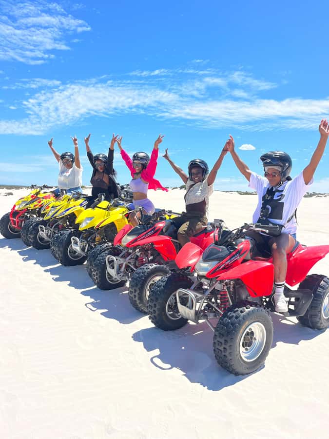 ATV Atlantis dunes: PHOTOSHOOT & VIDEOS - Riding through the dunes for one hour