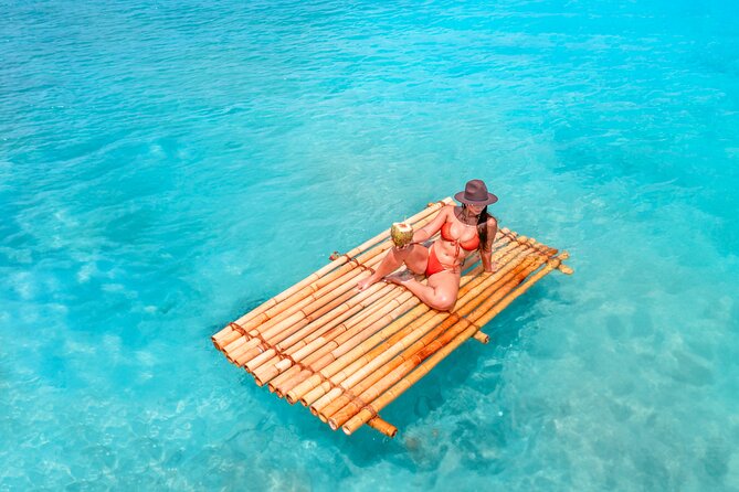 Bamboo Raft Photoshoot + FREE Videos, Shots and Cocktails - The water setting and the camera angles