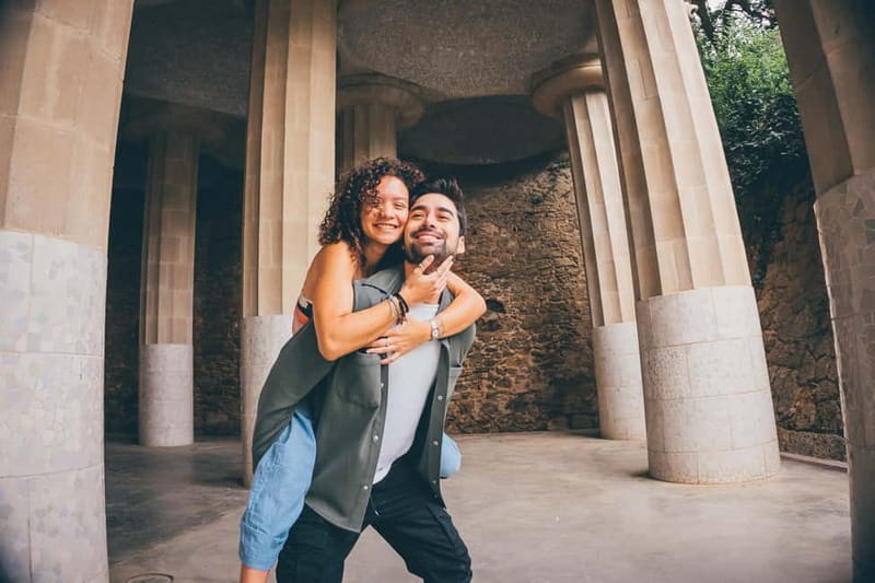 Barcelona: Park Guell Photoshoot - What the photographer adds