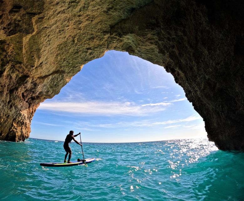 Benagil: Benagil Caves Guided Kayak Tour with Free 4K Photos - A practical two-hour route along the cliffs