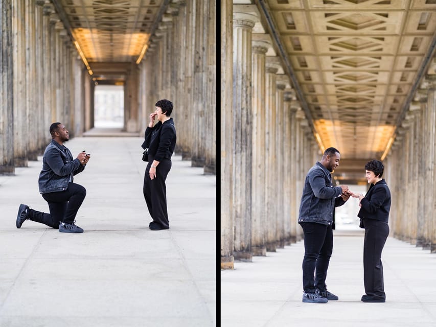 Berlin Love Story: Surprise Proposal Photography Session - Key details at a glance