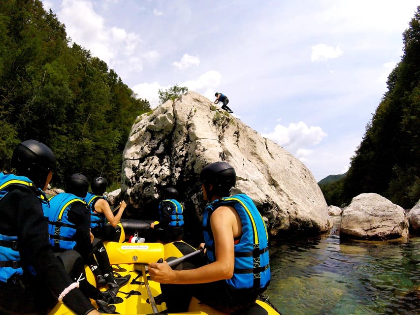 Bovec: Adventure Rafting on Emerald River Soča + FREE photos - One and a half hours on the emerald Soča