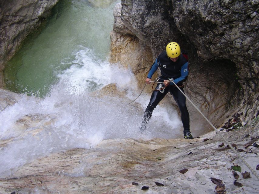 Bovec: Canyoning in Triglav National Park Tour + Photos - What the $131 price includes