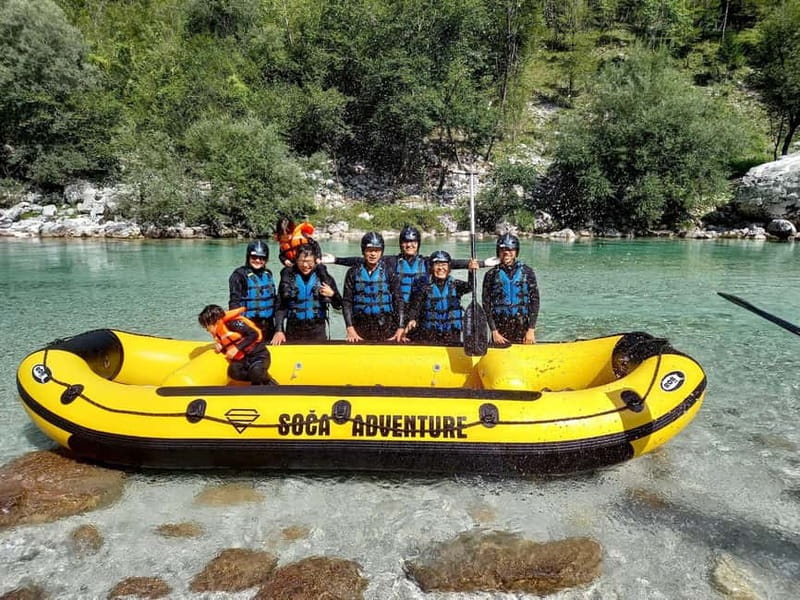 Bovec: Kinder Rafting on Soča River from 4years +FREE photos - What to bring and what to leave behind