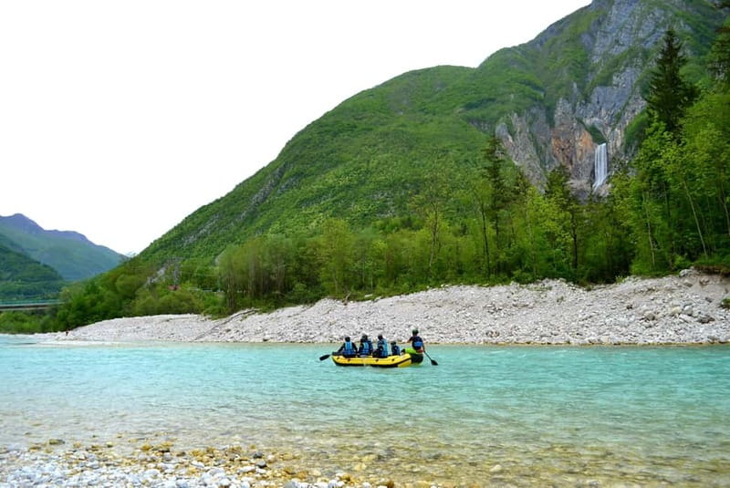 Bovec: Kinder Rafting on Soča River from 4years +FREE photos - Who will enjoy this most?