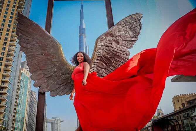 Burj Khalifa Flying Dress Instagram Videography Shoot - What this Dubai shoot actually is