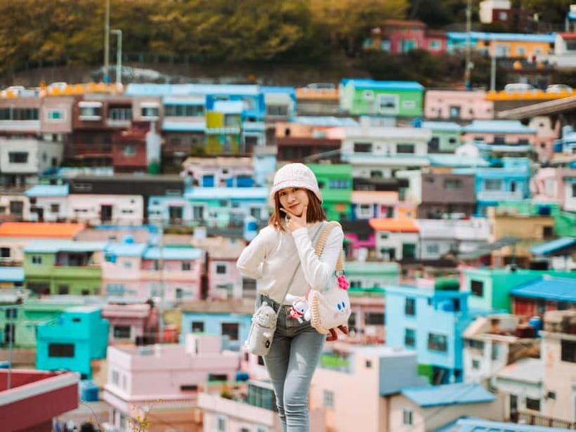 Busan: Small Group Photo Tour with Hotel Pick-up & Drop-off - BIFF Square gives you freedom, food, and a useful pause