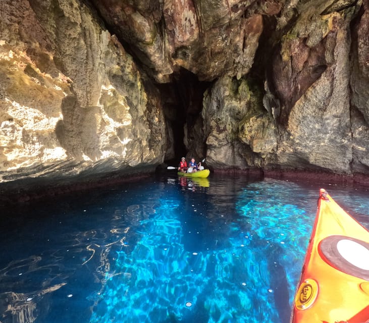 Cala en Porter: Menorca Caves Kayaking Tour & GoPro Photos - Key points to know before booking
