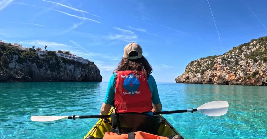 Cala en Porter: Menorca Caves Kayaking Tour & GoPro Photos - Value at $58 per person