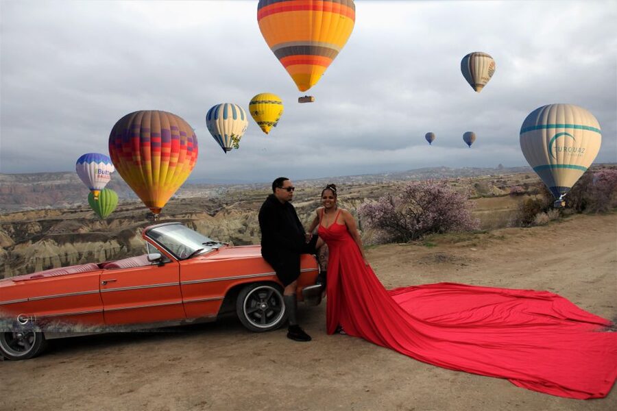 Cappadocia Photo Shoot with Classic Car and Flying Dress - Key points to know before booking