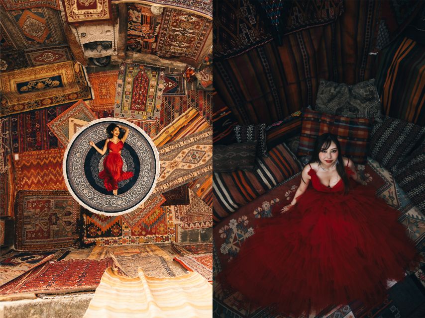 Cappadocia: Photo Shooting With Flying Dresses - Third stop: the cave inside a fairy chimney