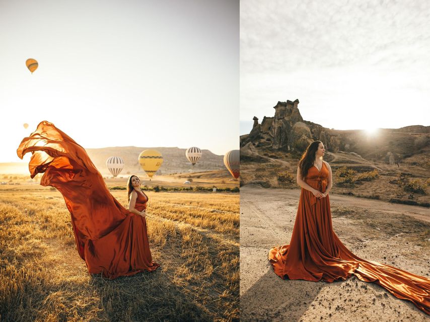 Cappadocia: Photo Shooting With Flying Dresses - Choosing your images and receiving the final work