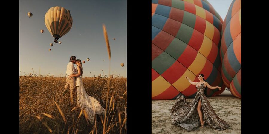 Cappadocia: PhotoShoot with Balloons. Flying Dress included. - Mustafapaşa: a quieter opening backdrop