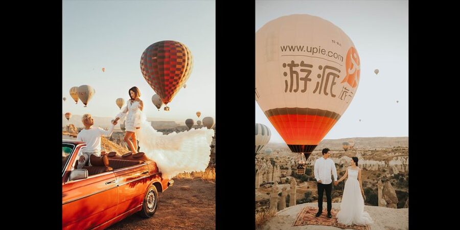 Cappadocia: PhotoShoot with Balloons. Flying Dress included. - Sunrise, sunset, or midday: choosing the right light