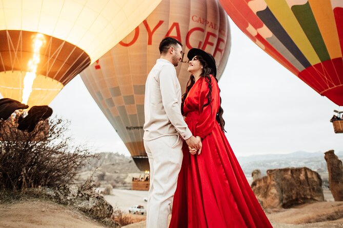 Cappadocia Photoshoot with Flying Dress & Instagram Reels - Love Valley at sunrise or sunset