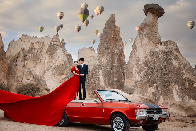 Cappadocia Photoshoot with Flying Dress & Instagram Reels - Goreme and the extra photo locations