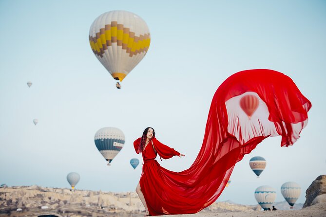Cappadocia Photoshoot with Flying Dress & Instagram Reels - What you receive after the two-hour session