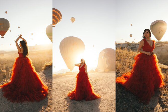 Cappadocia Photoshooting with Flying Dress - What you receive after the shoot
