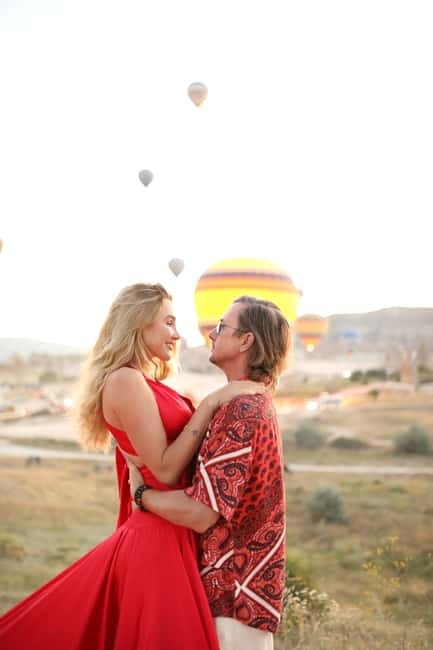 Cappadocia: Photoshooting with Flying Dresses - Starting from your hotel in Cappadocia