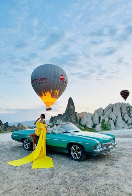Cappadocia: Private Classic Car Trip with Photoshoot Option - Flying dresses and styling choices