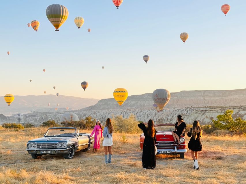 Cappadocia: Private Classic Car Trip with Photoshoot Option - Rose Valley for warm rock and early light