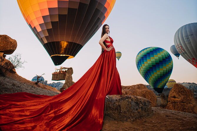 Cappadocia Private Photo Shoot Experience with Hotel Pickup - Love Valley: rock formations and wide balloon views