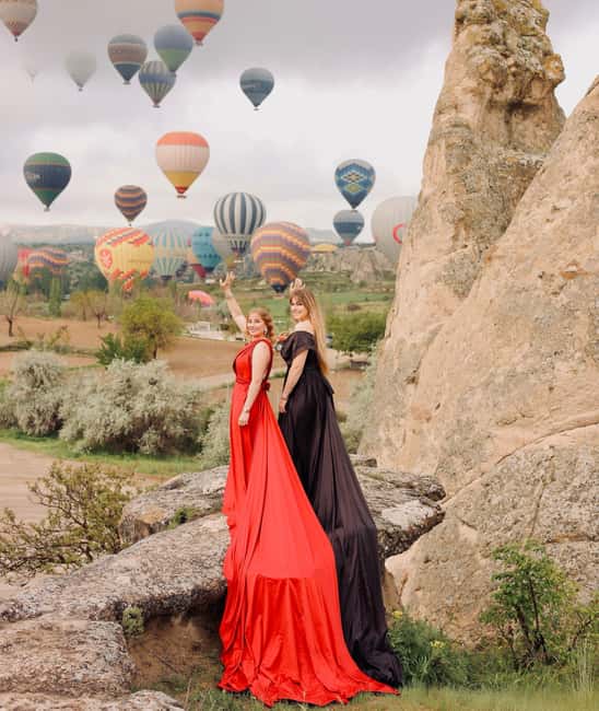 Cappadocia: Private Photo Shoot with Flying Dress & Horses - What you actually receive after the shoot
