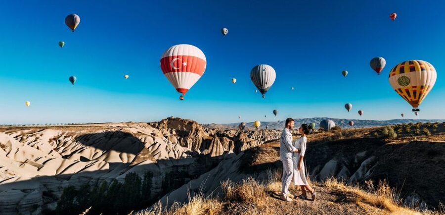 Cappadocia: Sunrise Balloon Watching Tour with Photographer - Transport, timing, and group style