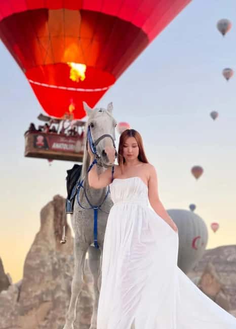Cappadocia Sunrise & Sunset Horse Tour with Photography - The middle section: quiet paths and changing views