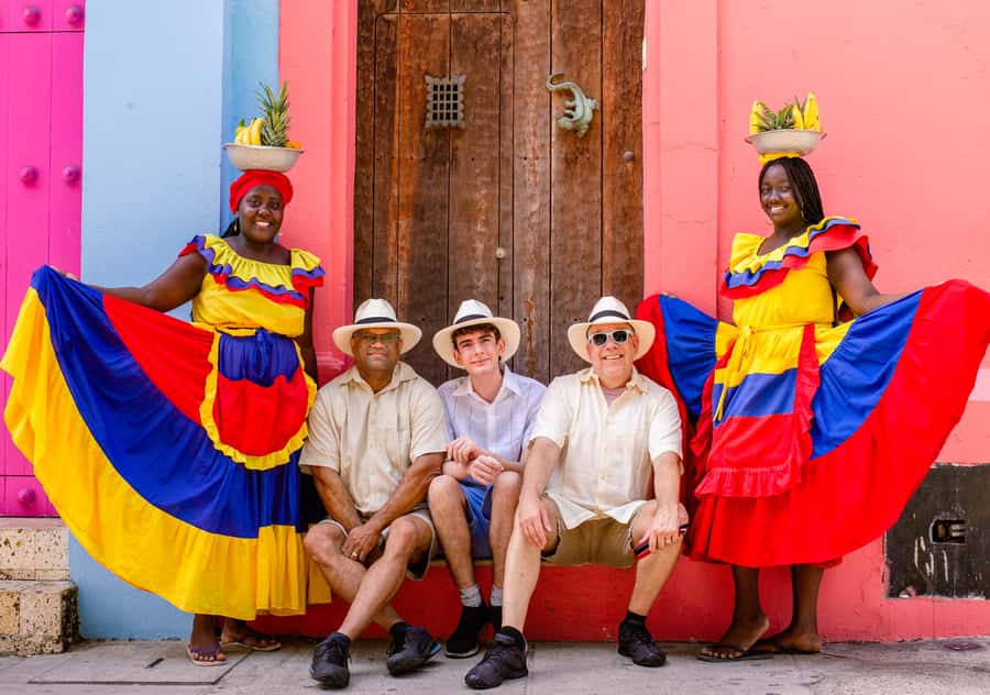 Cartagena Travel Memories: A cover magazine Photo Shoot - Getsemaní adds color and movement