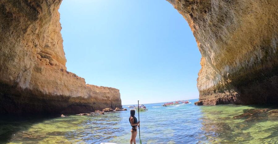 Carvoeiro: Benagil Cave Kayak Tour with 4k Photos - The included 4K photos are genuinely useful
