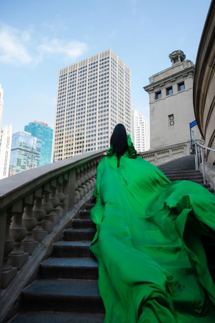 Chicago Luxury Flying Dress Photoshoot - Key points at a glance