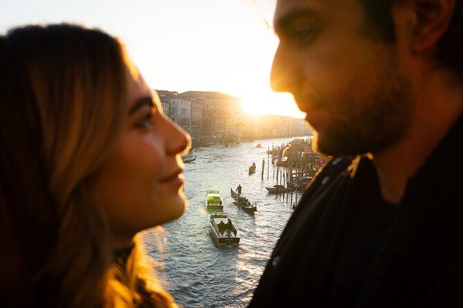Cinematic Photoshoot in Venice: Capture Venice Hidden Gems - Canal Grande and Rialto bring more movement