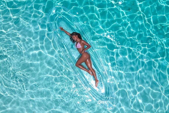 Clear Kayak Drone Photoshoot in Nassau Bahamas - What Happens During the One-Hour Session