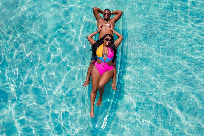 Clear Kayak Private Photoshoot In Montego Bay - The water and drone create the finished look
