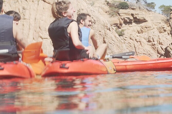 Costa Brava: Kayak, Snorkel, Photos, Lunch, Beach & Cliff Jump! - Three hours among coves, caves, and clear water