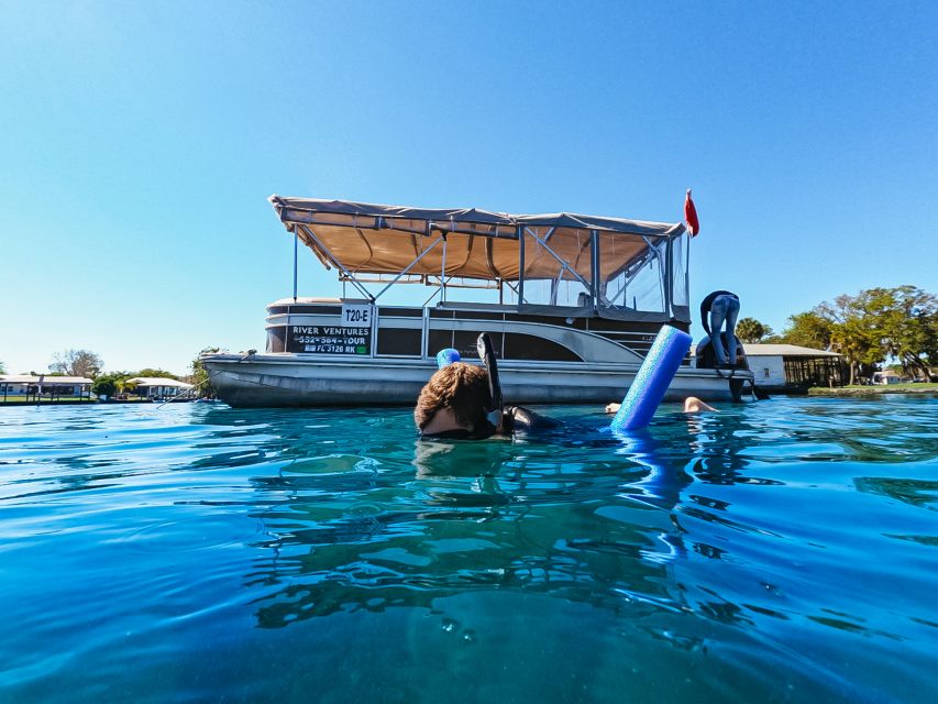 Crystal River: VIP Manatee Swim w/ In-water Photographer - The boat ride through King’s Bay