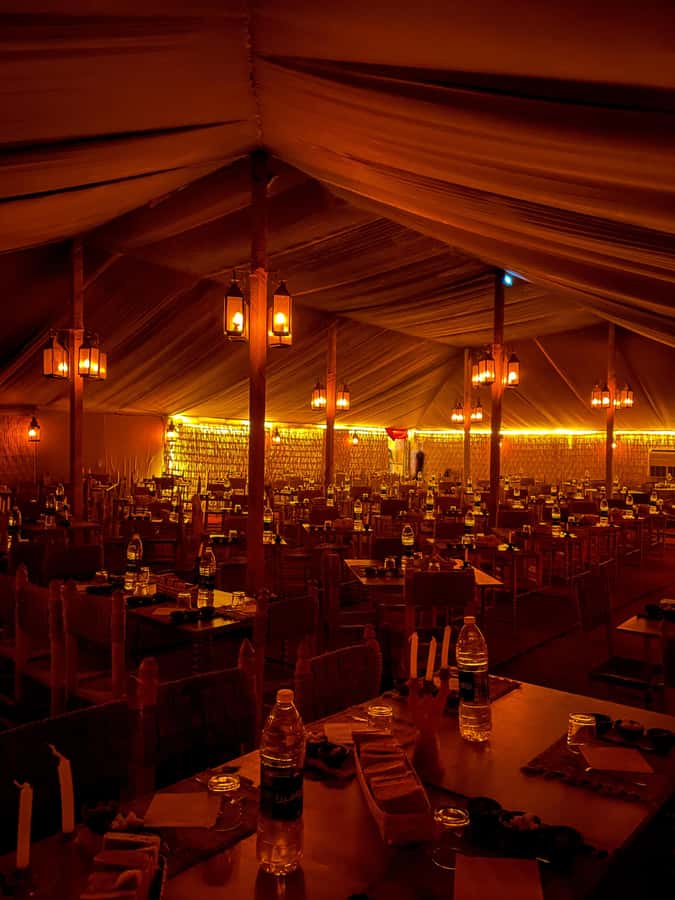 Dinner Show at Agafay desert & Traditional Outfit Photoshoot - What the $47 price really covers