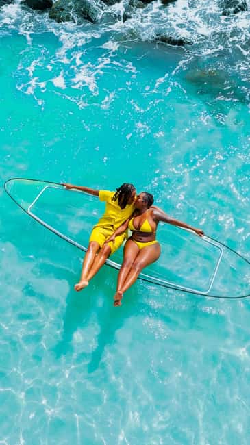 Drone Clear Kayak Barbados Photoshoot - What This Barbados Photoshoot Really Is